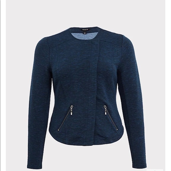 Knit Moto jacket - Picture 1 of 11